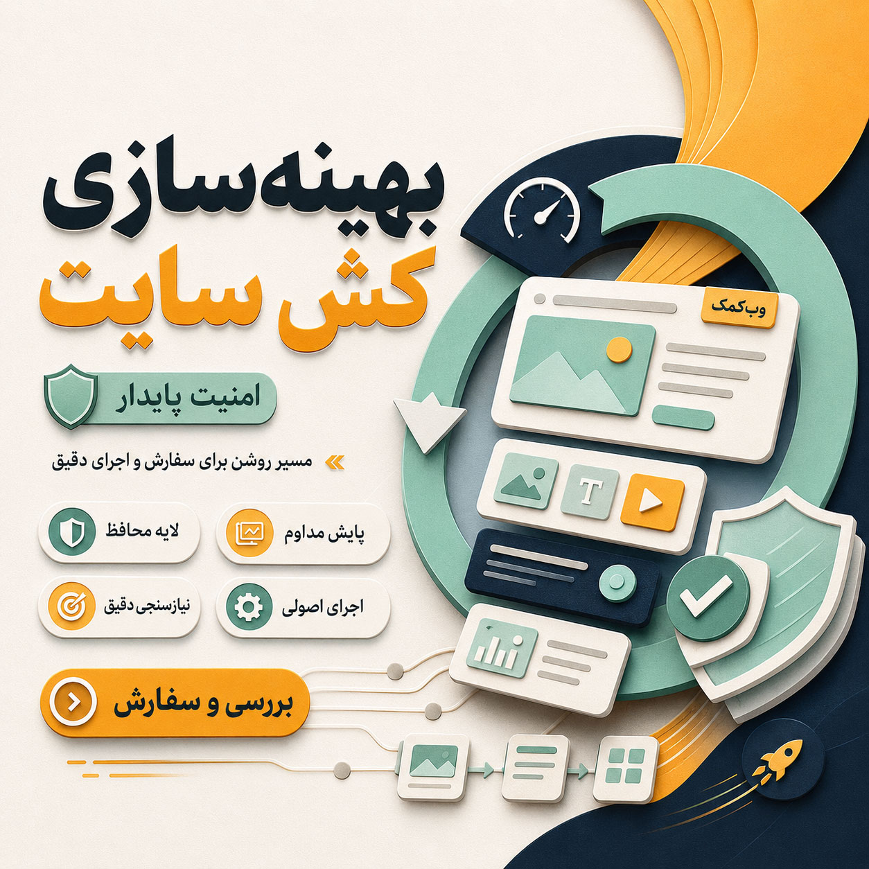 بهینهسازی کش سایت برای بارگذاری سریعتر صفحات وردپرس
