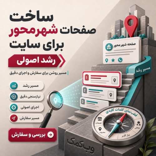 ساخت صفحات شهرمحور برای سایت با محتوای اختصاصی و مسیر تماس محلی