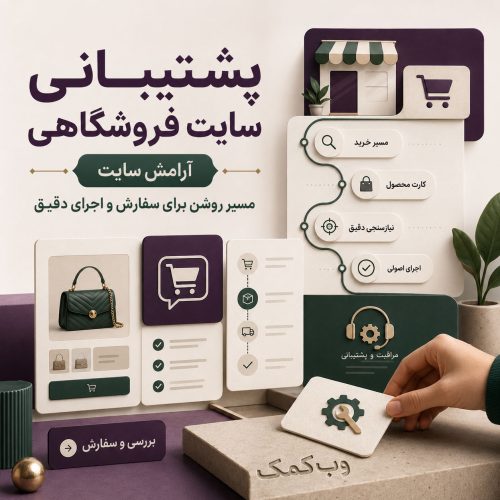 پشتیبانی سایت فروشگاهی و ووکامرس