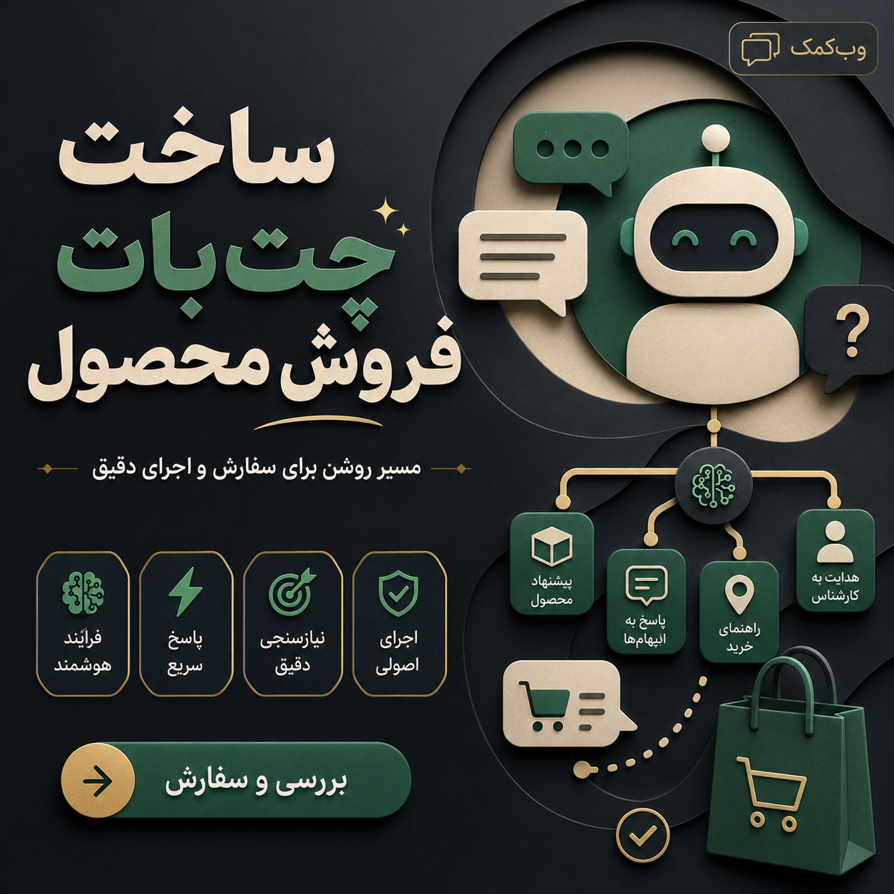 ساخت چتبات فروش محصول
