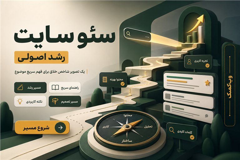 تصویر شاخص برگه سئو سایت وب کمک
