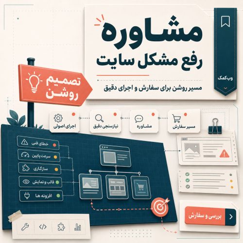 مشاوره رفع مشکل سایت برای تشخیص خطاها و انتخاب مسیر درست عیبیابی