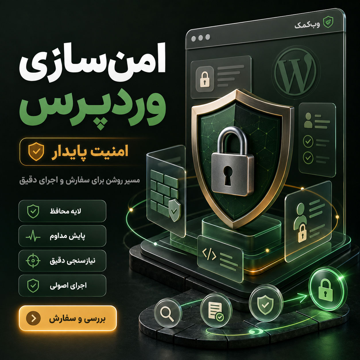 امنسازی وردپرس برای کاهش ریسک نفوذ و محافظت از سایت